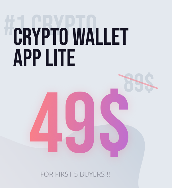 CryptoWallet App Lite - Send & Received Payment - 1