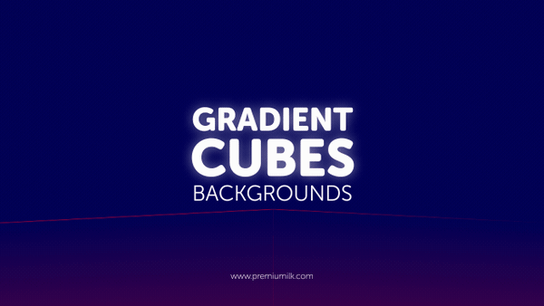 Gradient Cubes Backgrounds - 13