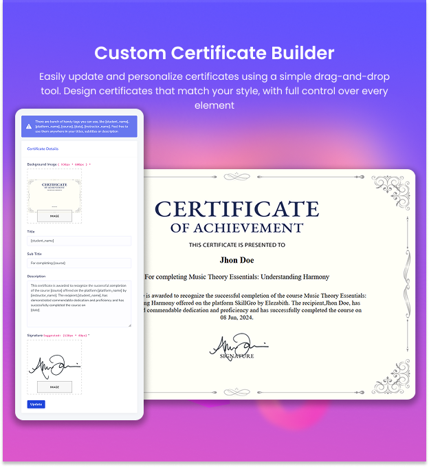 SkillGro - Course & Learning Management System Laravel Script (LMS)