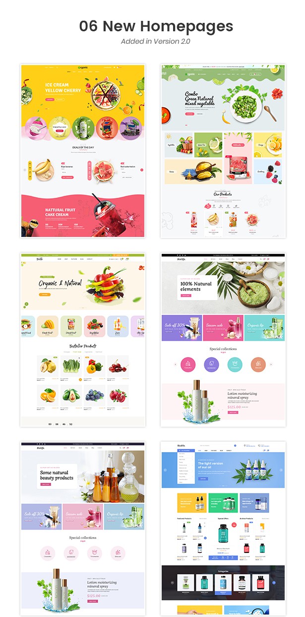 Biolife - Organic Food WordPress Theme ( RTL Supported ) - 2