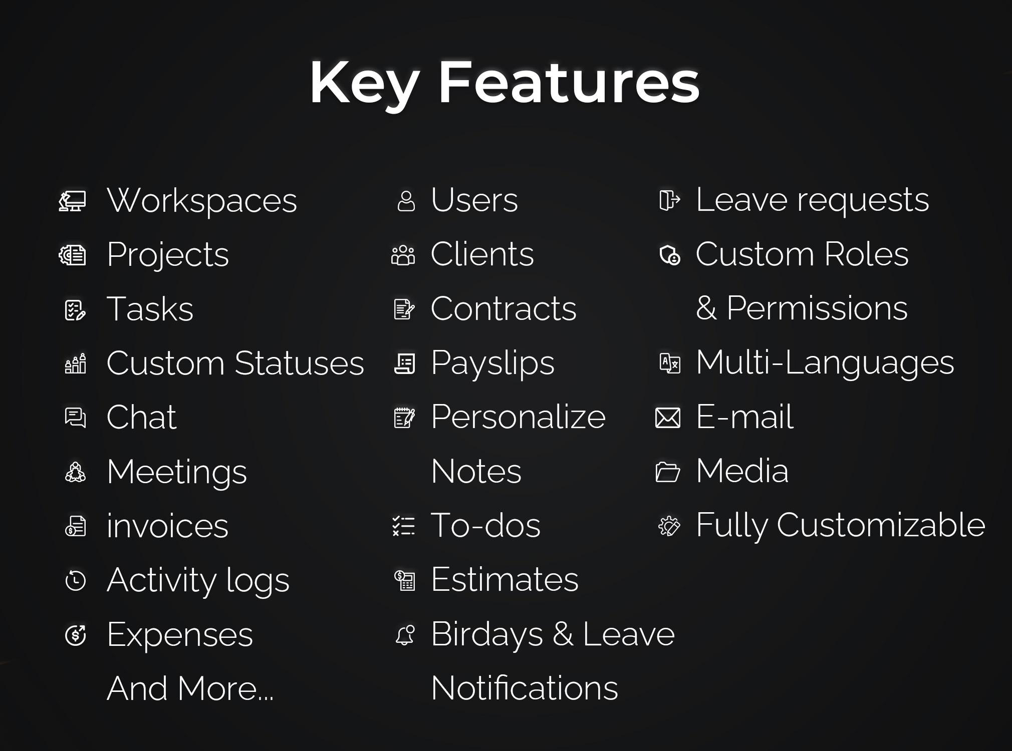 Key features | Taskify - Project Management, Task Management & Productivity System