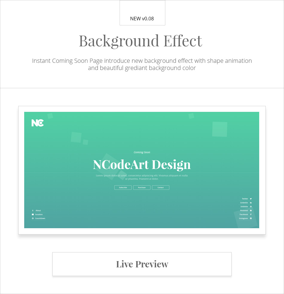 Instant Coming-Soon Page