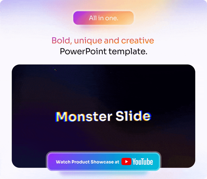 Monster Slides Premium PowerPoint Presentation Template - 3