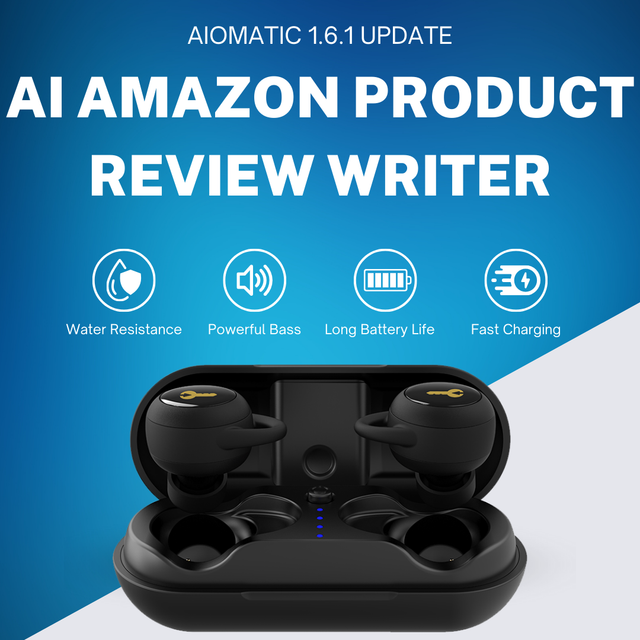 Aiomatic v1.6.1 update - Amazon Product Reviews Writer using AI