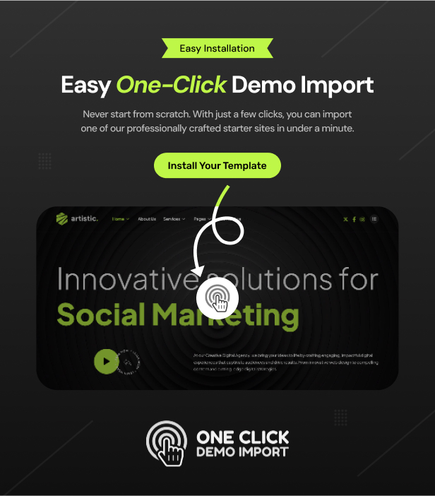 Artistic - Digital Marketing Agency WordPress Theme