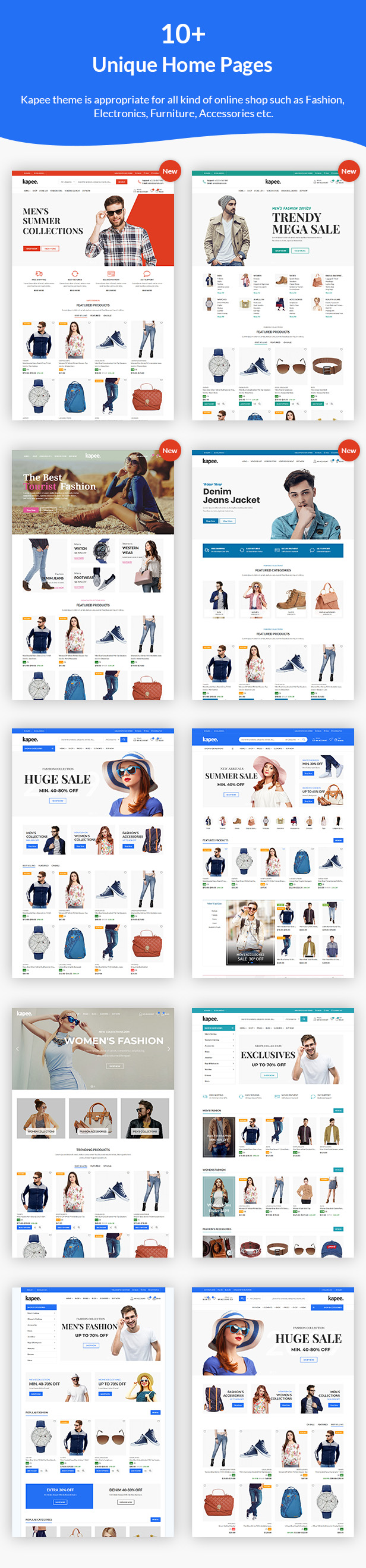 Kapee - Fashion Store WooCommerce Theme 2