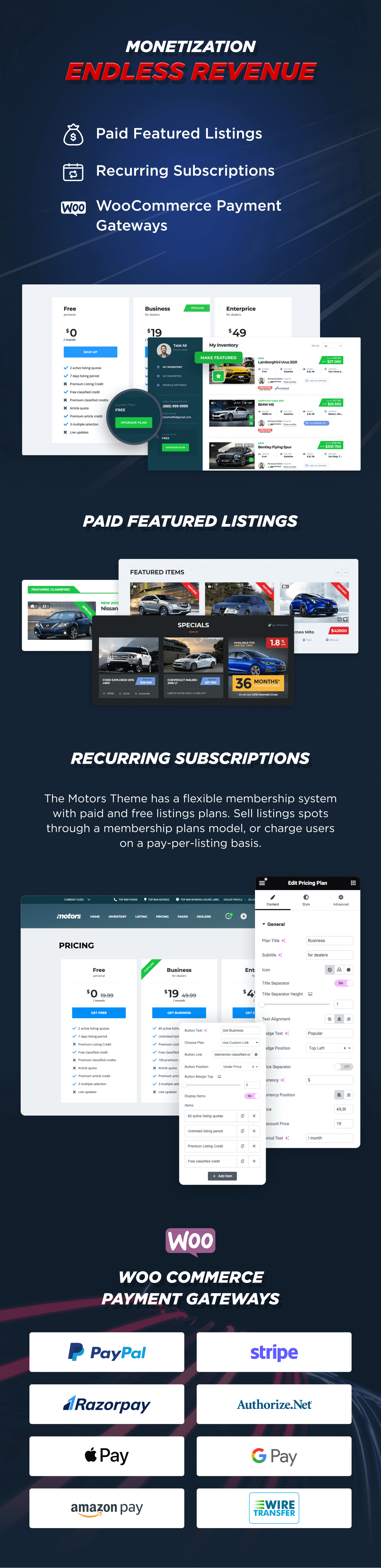 Motors - Car Dealer, Rental & Listing WordPress theme - 6