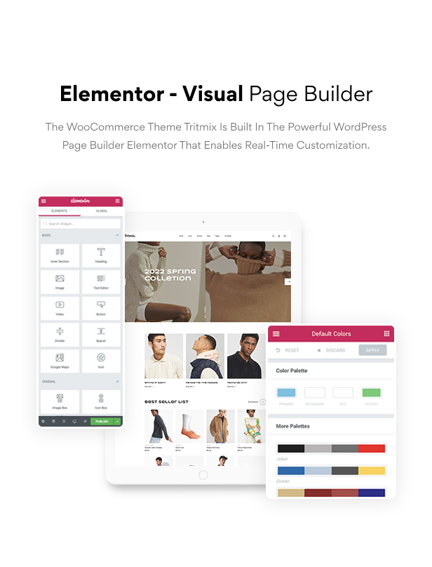 Tritmix - Fashion Elementor WooCommerce Theme