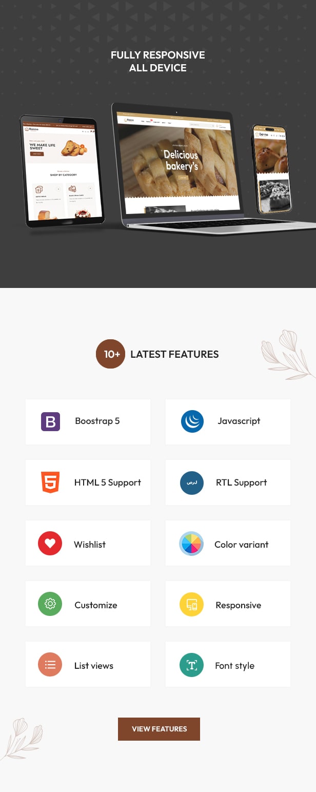 Banno - The Bakery & Chocolate eCommerce HTML5 Template - 4