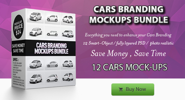 Download Cars Branding Mockups Bundle By Bagera Graphicriver PSD Mockup Templates