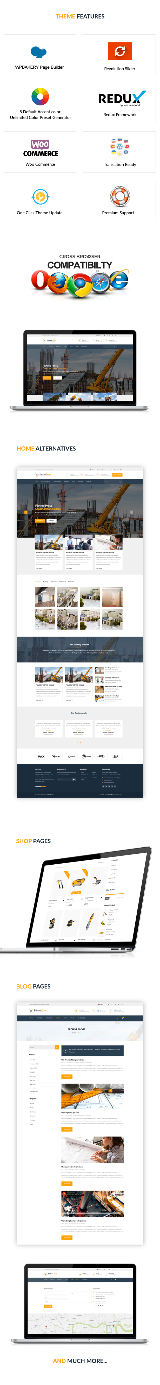 Pithree – Construction & Building WordPress Theme - 9