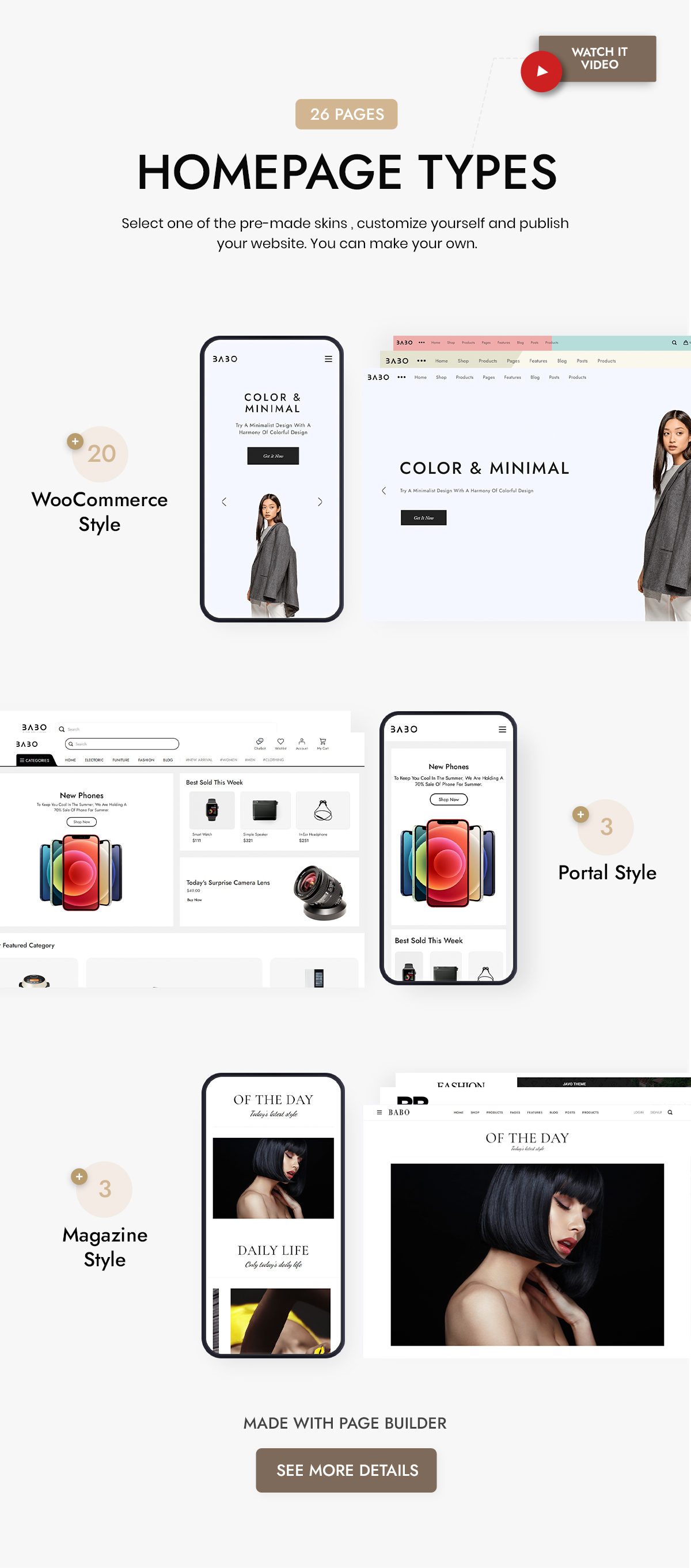 Babo - Modern & Flexible WooCommerce Theme - 9