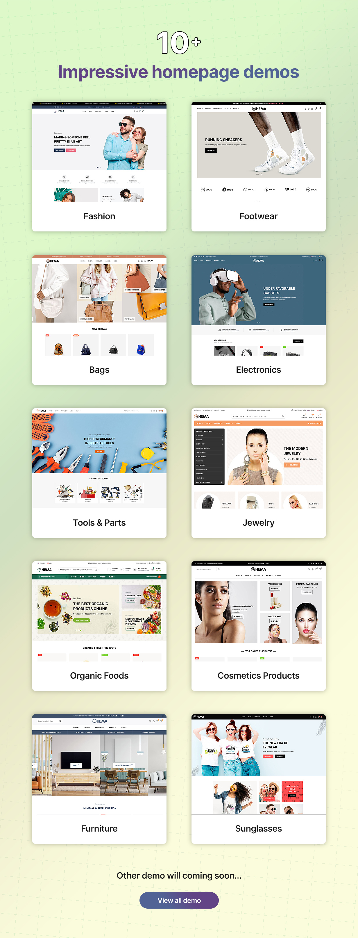 Hompage Demo