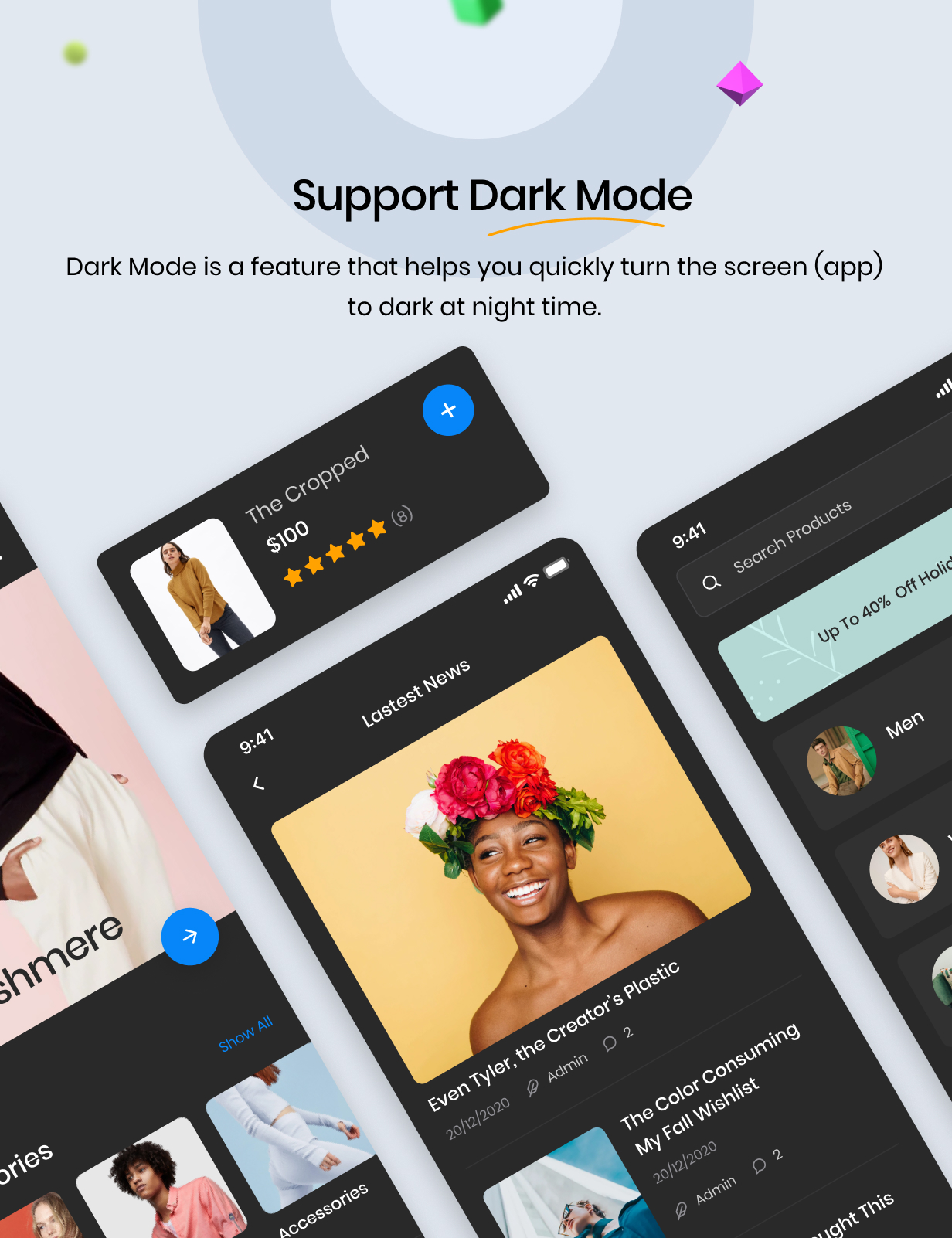 Support Dark Mode