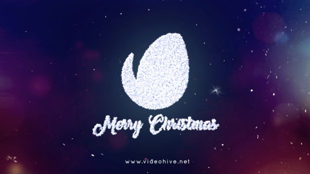 Christmas Snowflakes Logo - 9