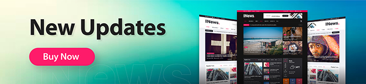 Inews - Modern Responsive Newspaper Template - 1
