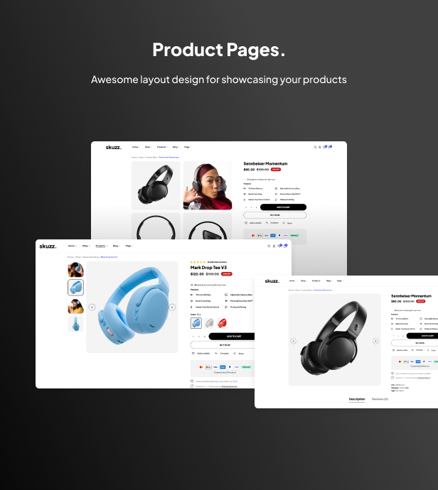 Skuzz – Single Product WordPress Theme - 5