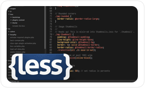 Wordpress theme build on Bootstrap and LESS css