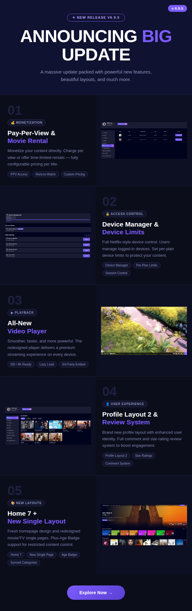 StreamVid - Movie, TV Show & Video Streaming WordPress Theme