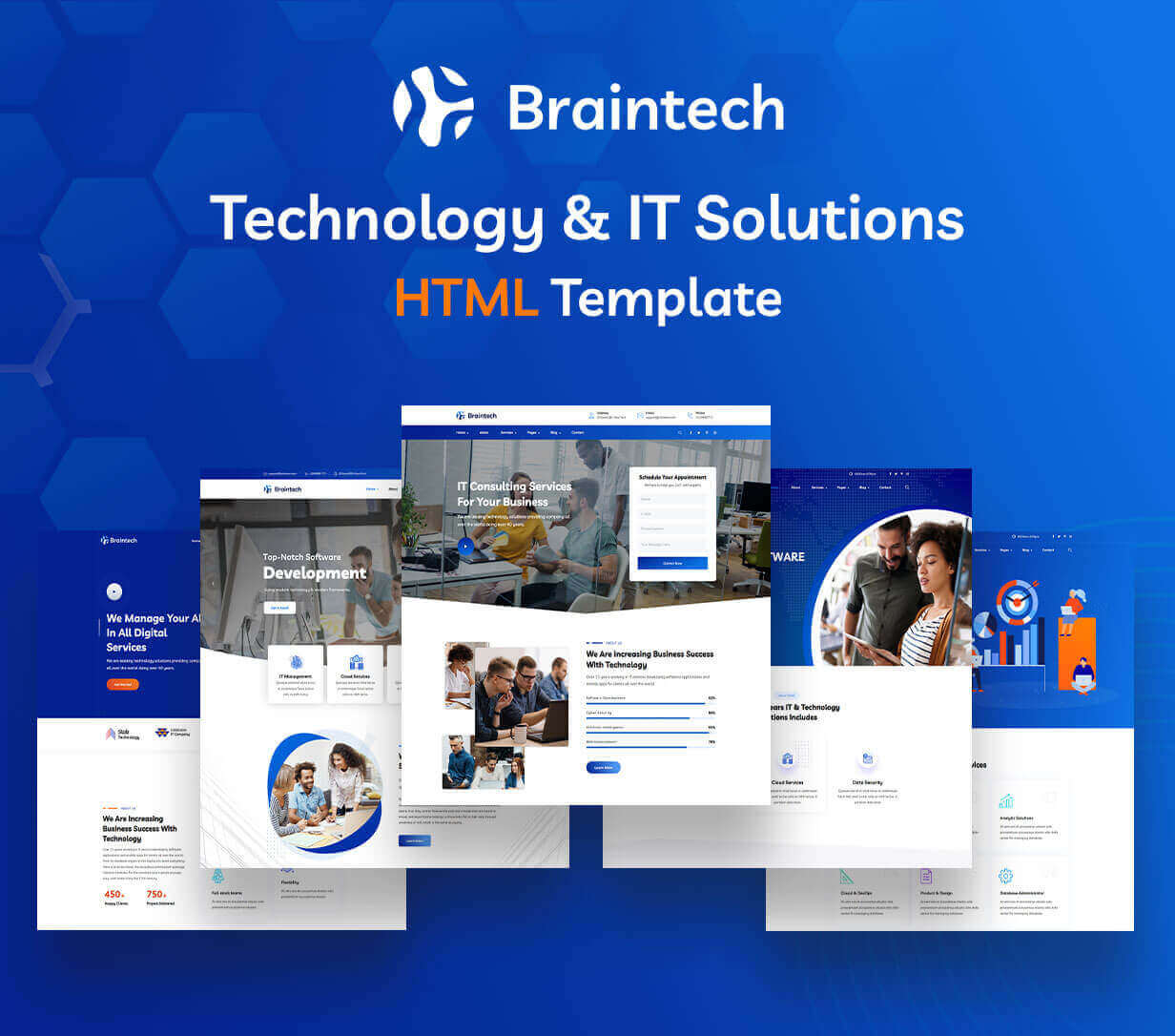 Braintech - Technology & IT Solutions HTML Template