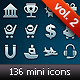 136 mini icons (volume 2)
