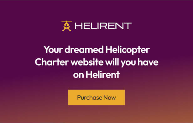 Helirent - Helicopter Charter Elementor Template Kit - 7