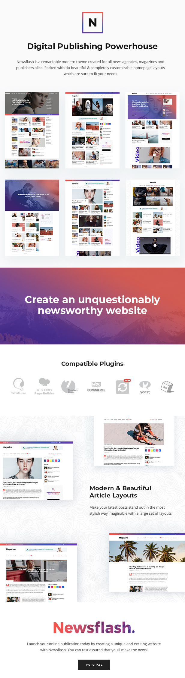 Newsflash - News Magazine WordPress Theme - 1