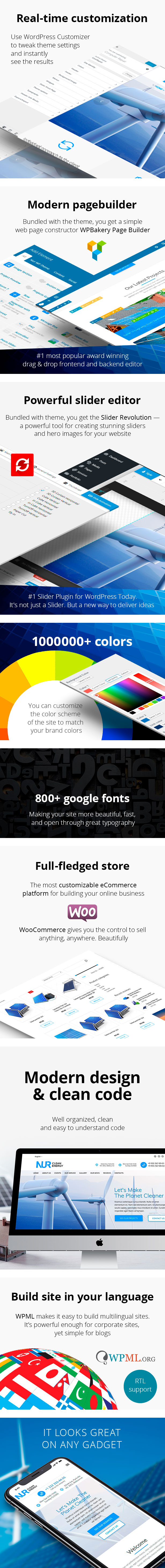 Nur - Alternative & Renewable Energy WordPress Theme - 4