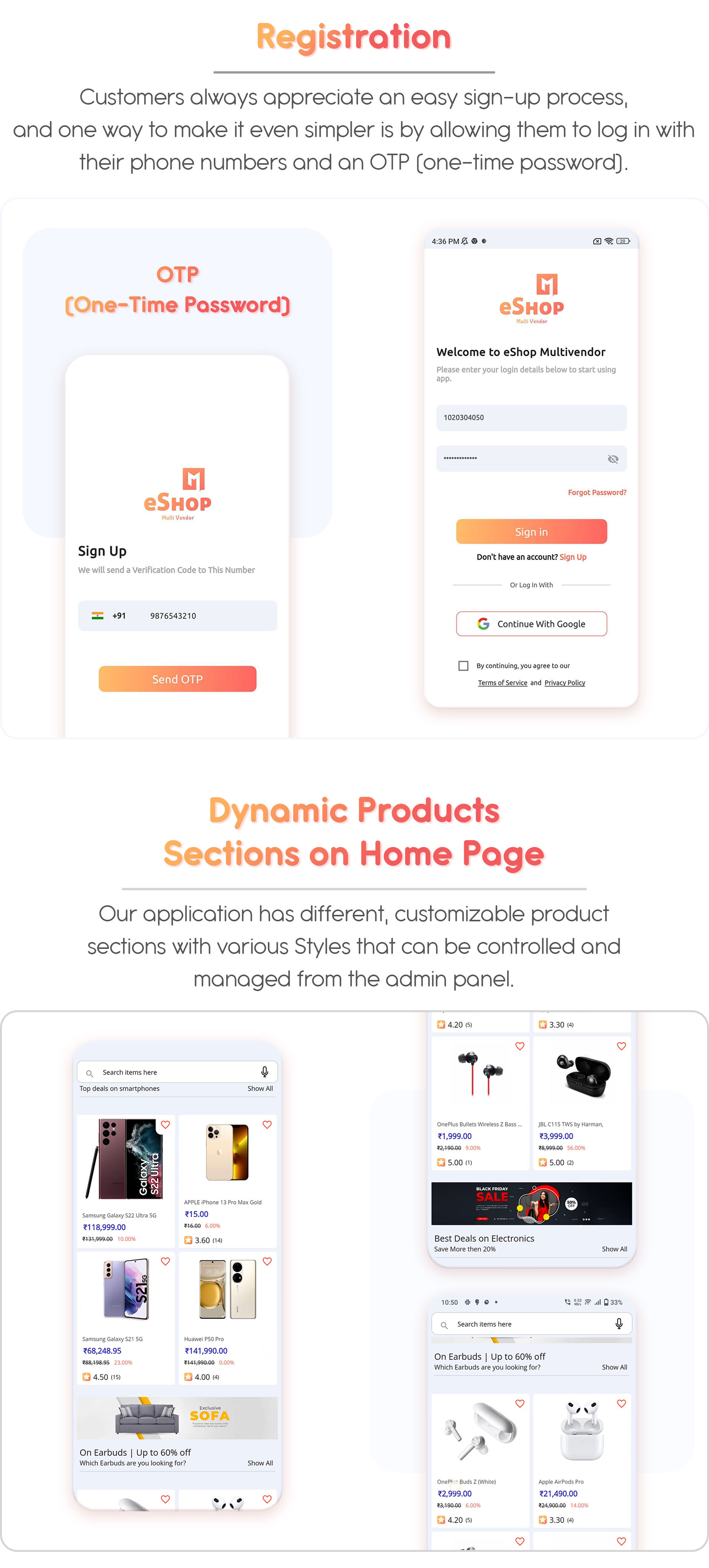 eShop - Multi Vendor eCommerce App & eCommerce Vendor Marketplace Flutter App - 24