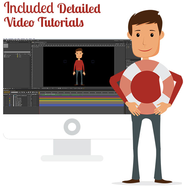 Videohive Character Animation Composer - Explainer Video Toolkit 17045232 - Free After Effects Temmplates