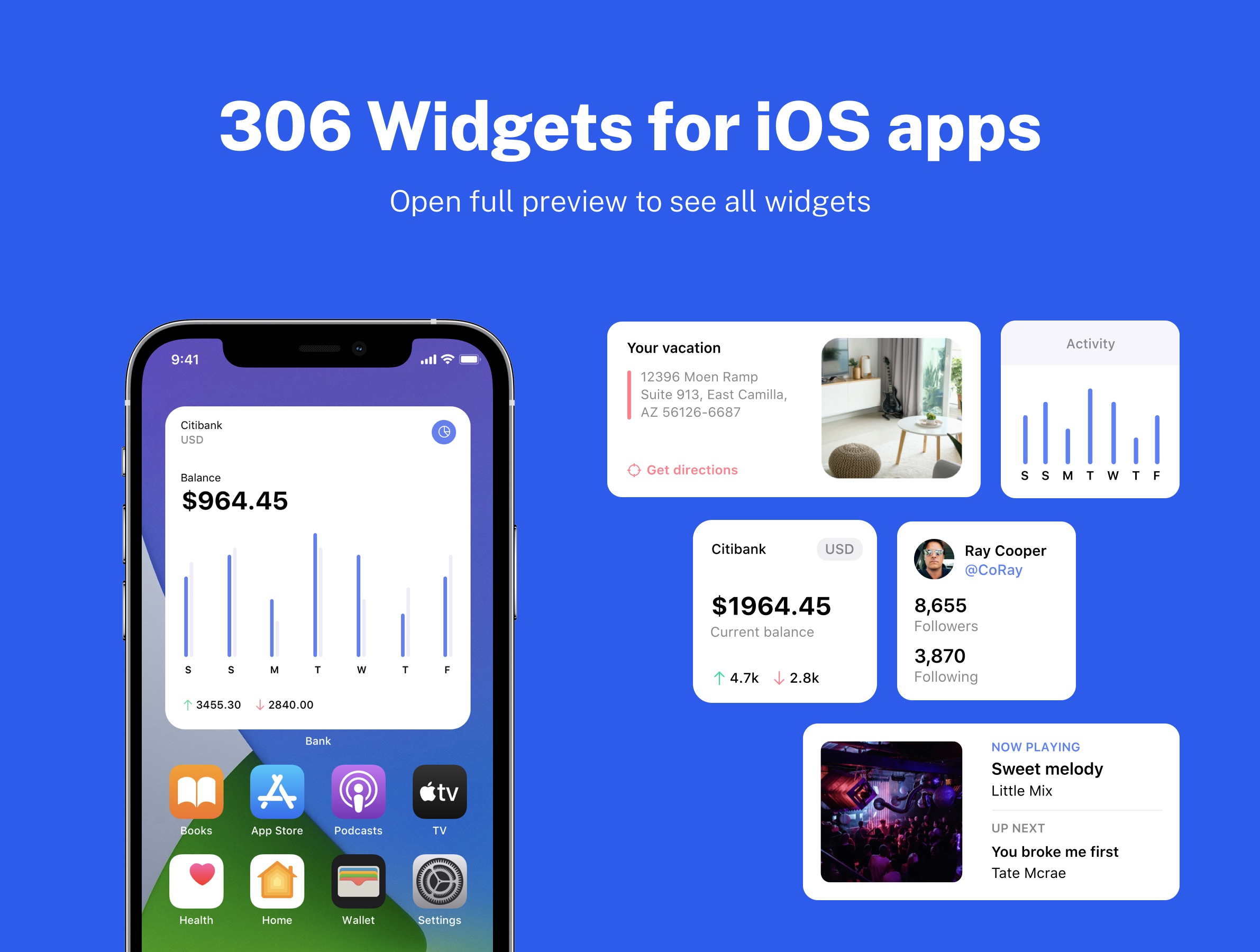 Widgefy - iOS Home Screen Widgets Pack - 8