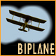 Biplane in Binoculars