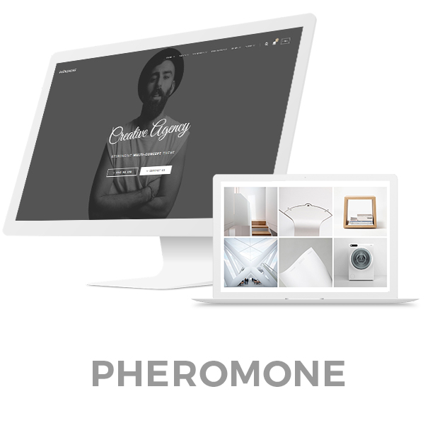Phéromone - Thème WordPress créatif multi-concept - 1