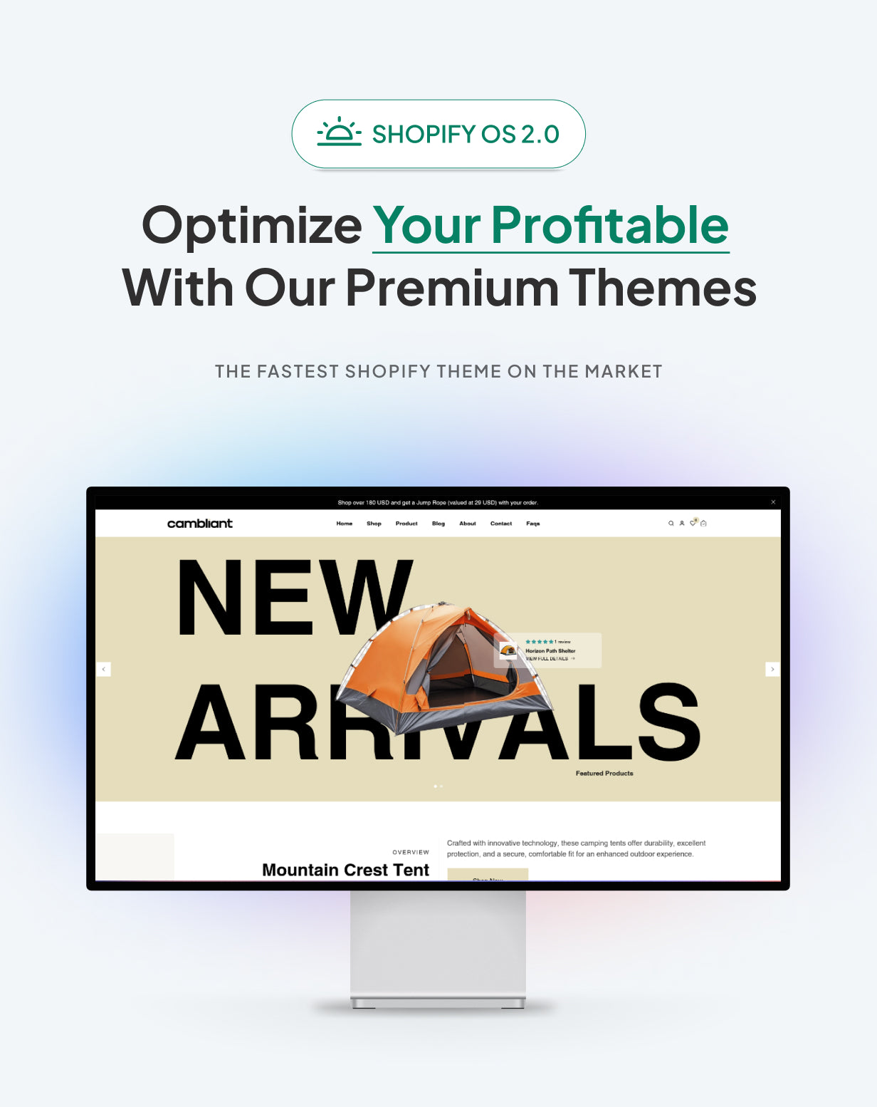 Cambliant | Adventure Sport & Camping Shopify Theme OS 2.0