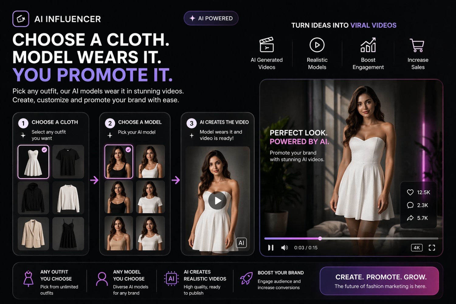 Influencify &ndash; AI Influencer SaaS Platform for Viral Reels & AI Videos (Node.js Script) - 2