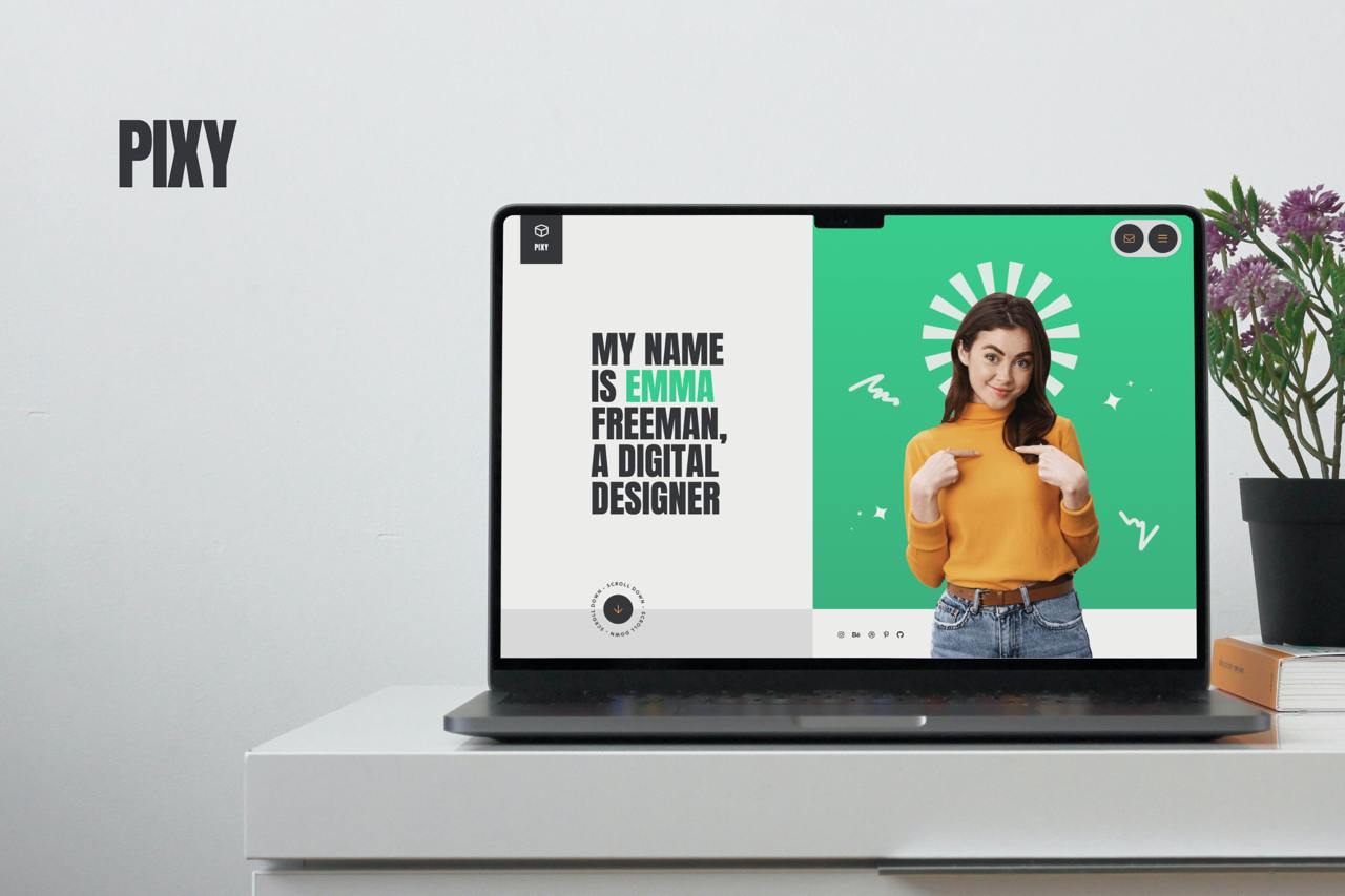 Pixy - Creative Portfolio Directus Theme - Description Light 3