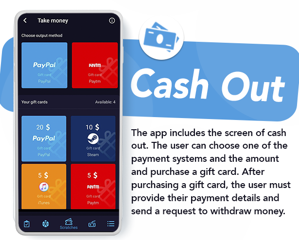 Premium Rewards App - CPI Offers System & Rewards App & HTML5 Mini Games + PHP Laravel Admin Panel - 17