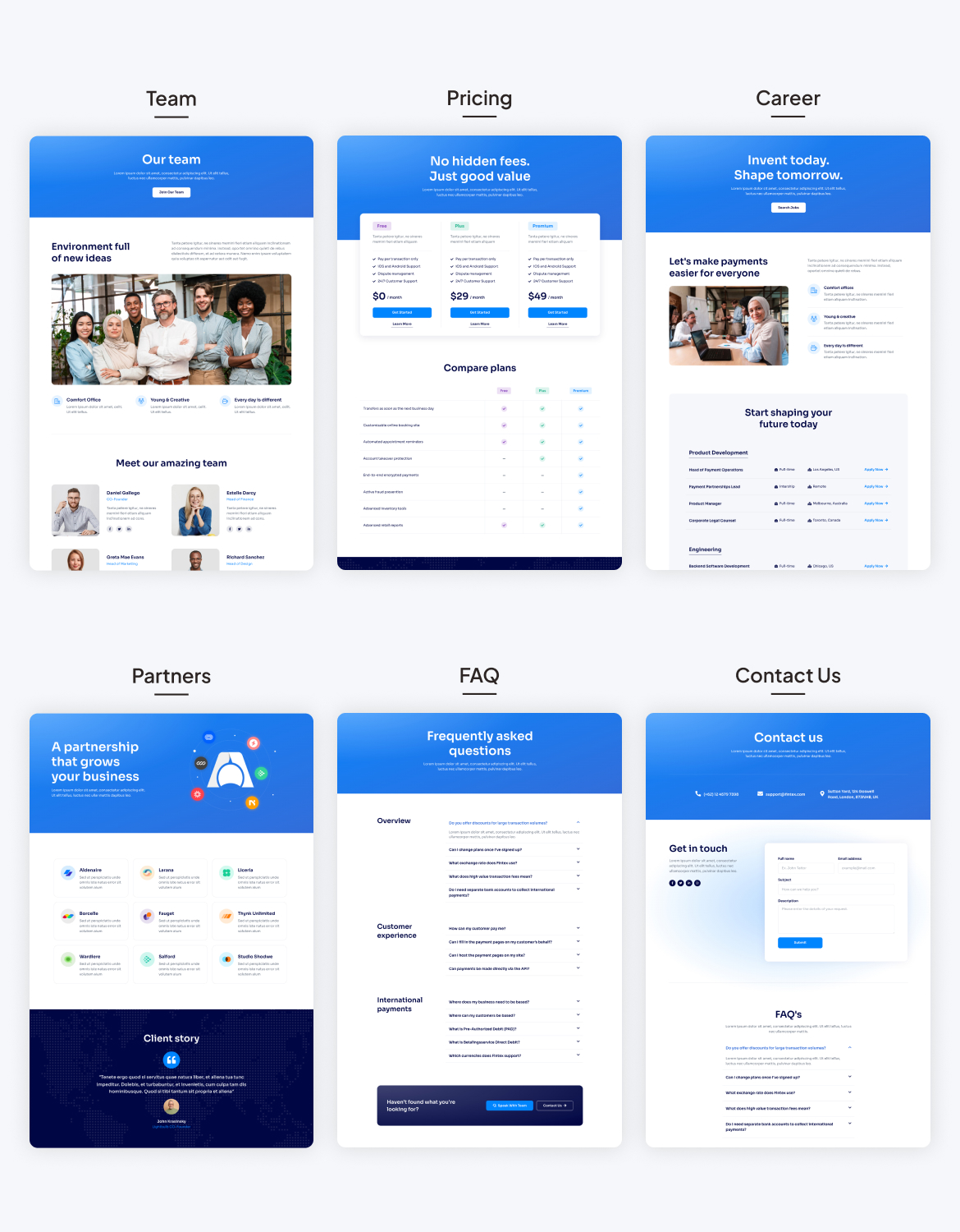 Fintex - Mobile App & Fintech Startup Elementor Template Kit - 1