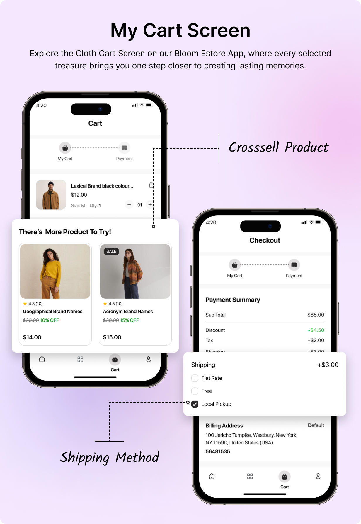 Bloom Store App - E-commerce Store app in Flutter 3.x (Android, iOS) with WooCommerce Full App - 11
