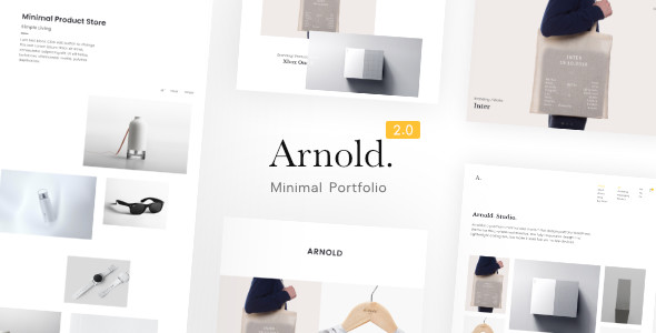 Minimallist WordPress Theme - Arnold