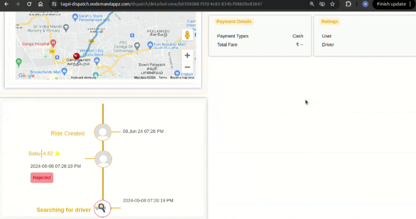 Tagxi Super Bidding - Taxi + Goods Delivery Complete Solution With Bidding Option - 3