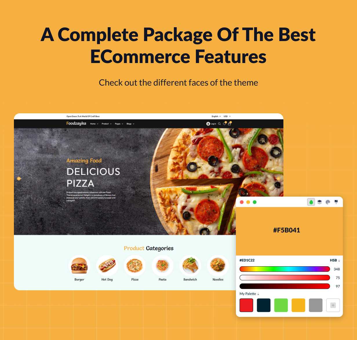 Foodzayka - Fast Food Restaurant Shopify 2.0 Theme - 17