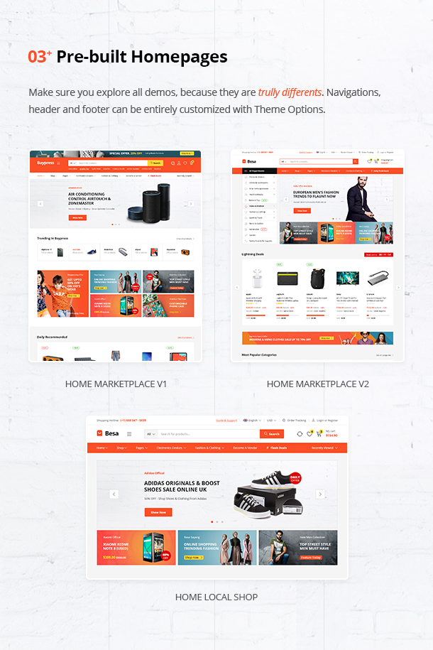 Besa - Elementor Marketplace WooCommerce Theme - 9