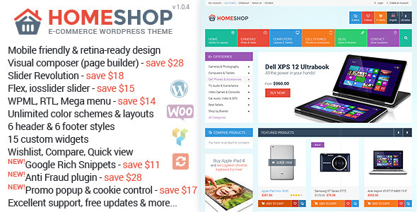 Home Shop - Premium WooCommerce Theme