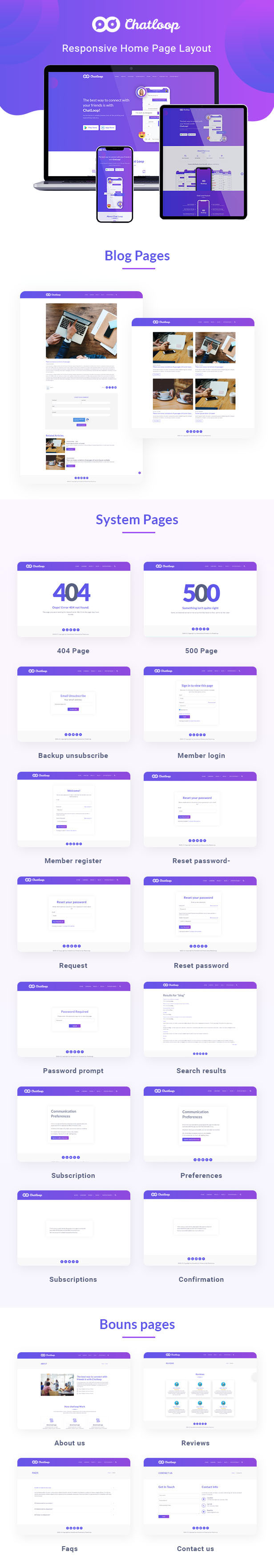 Friendbook - Social Network Social Media Community UI Toolkit Responsive Html Template