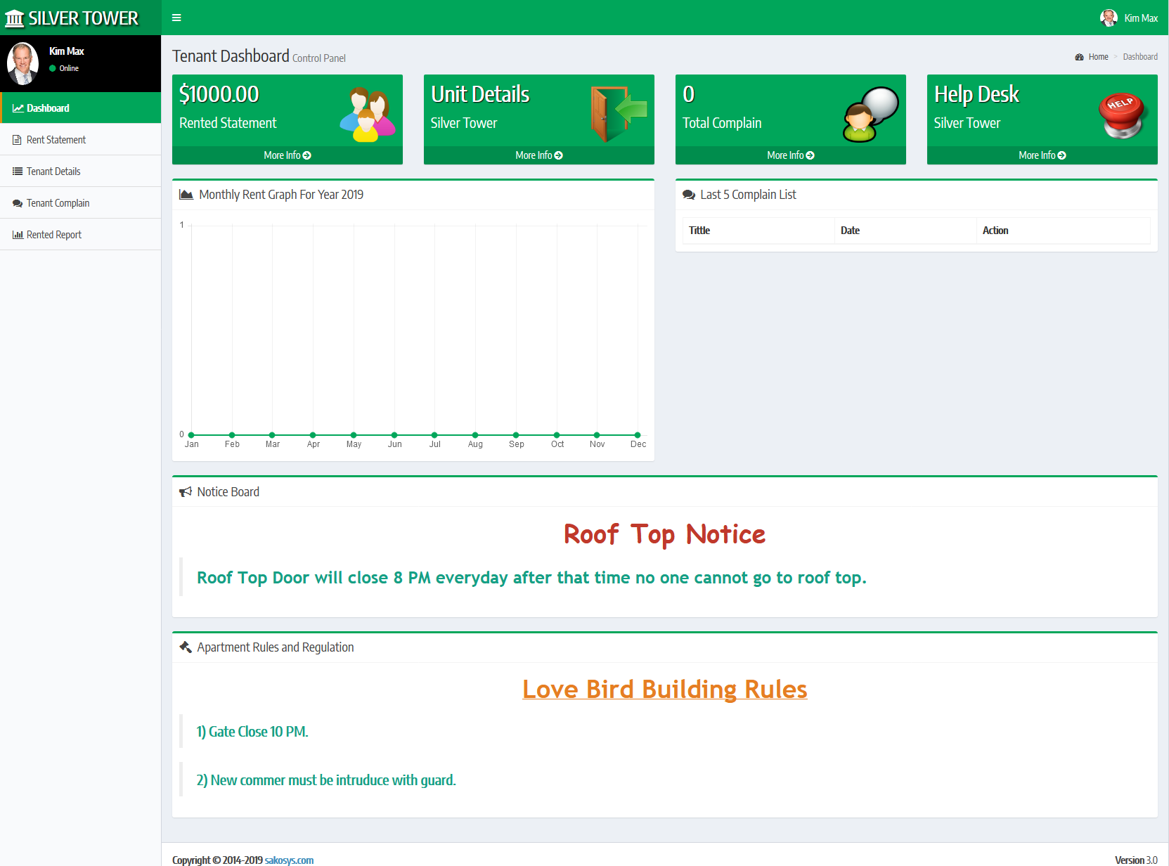 Responsive Apartment Management System - 14