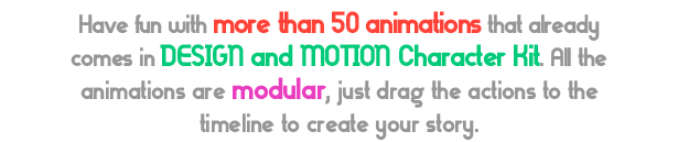 Design and Motion Character Kit - 15