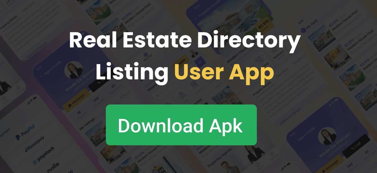 Homeco -  Real Estate Directory listing Flutter App