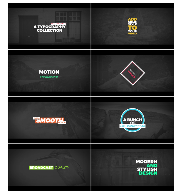 (FREE) VIDEOHIVE TYPOGRAPHY COLLECTION - Free After Effects Templates ...