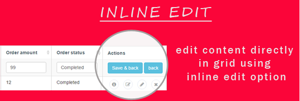 Inline Edit. Inline Editor. Php PDOCRUD несколько баз. Edit inline в ботфазер.